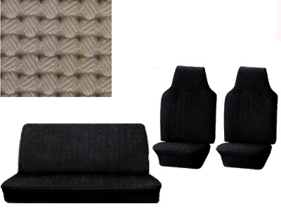Seat upholstery beige set 8.67-7.69